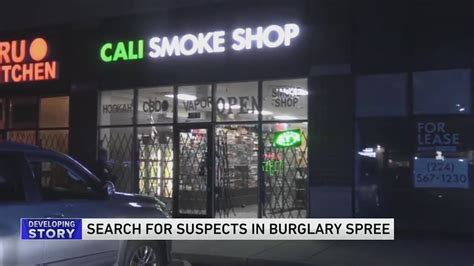 Chicago police investigate string of burglaries at smoke shops, dispensary